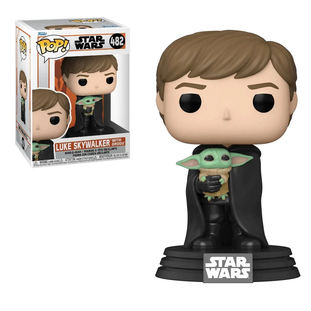 Funko POP Star Wars: Mandalorian- Luke W/Child 3 Funko POP Star Wars: Mandalorian- Luke W/Child