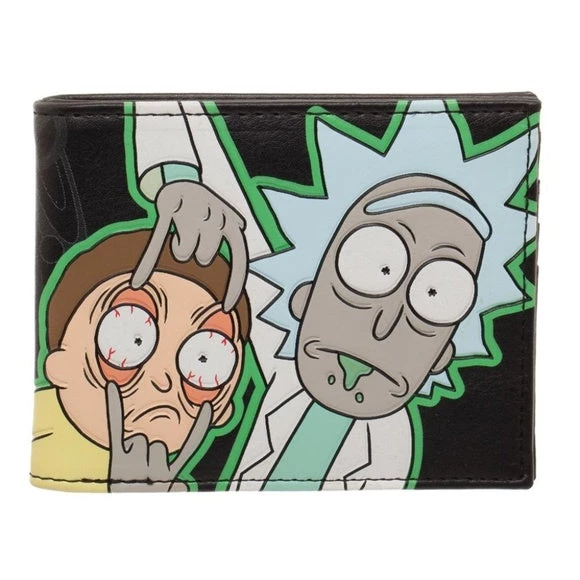 Bioworld Rick & Morty Bifold Wallet 3 Bioworld Rick & Morty Bifold Wallet