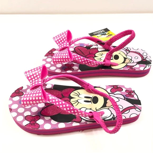 ACI International Minnie Mouse Girl's Beach Flip Flops 5-6 Disney 3 ACI International Minnie Mouse Girl's Beach Flip Flops 5-6 Disney