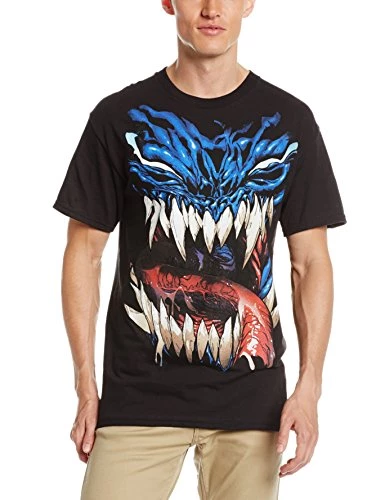 Mad Engine Marvel Venom Close-Up Sinister Adult Fitted T-shirt 3 Mad Engine Marvel Venom Close-Up Sinister Adult Fitted T-shirt