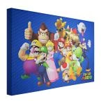 Sign Of The Times Nintendo Super Mario Canvas Poster
