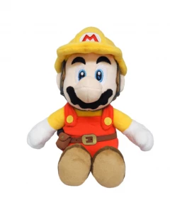 Little Buddy Mario Series Builder Mario 10" Plush