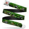 Buckle-Down Looney Tunes - Marvin The Martian Seatbelt Belt
