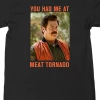 T-Line Parks And Recreation - Meat Tornado Adult Fitted T-Shirt TV Series