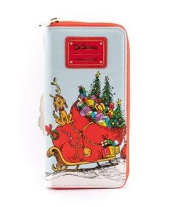 Loungefly DR.Seuss The Grinch Loves The Holidays Zip Around Wallet 9 Loungefly DR.Seuss The Grinch Loves The Holidays Zip Around Wallet