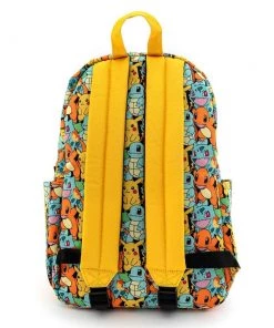 Pokemon Starters All Over Print Nylon Backpack Loungefly