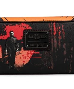 Loungefly Halloween 2 Michael Myers Pumpkin Trifold Wallet 6 Loungefly Halloween 2 Michael Myers Pumpkin Trifold Wallet