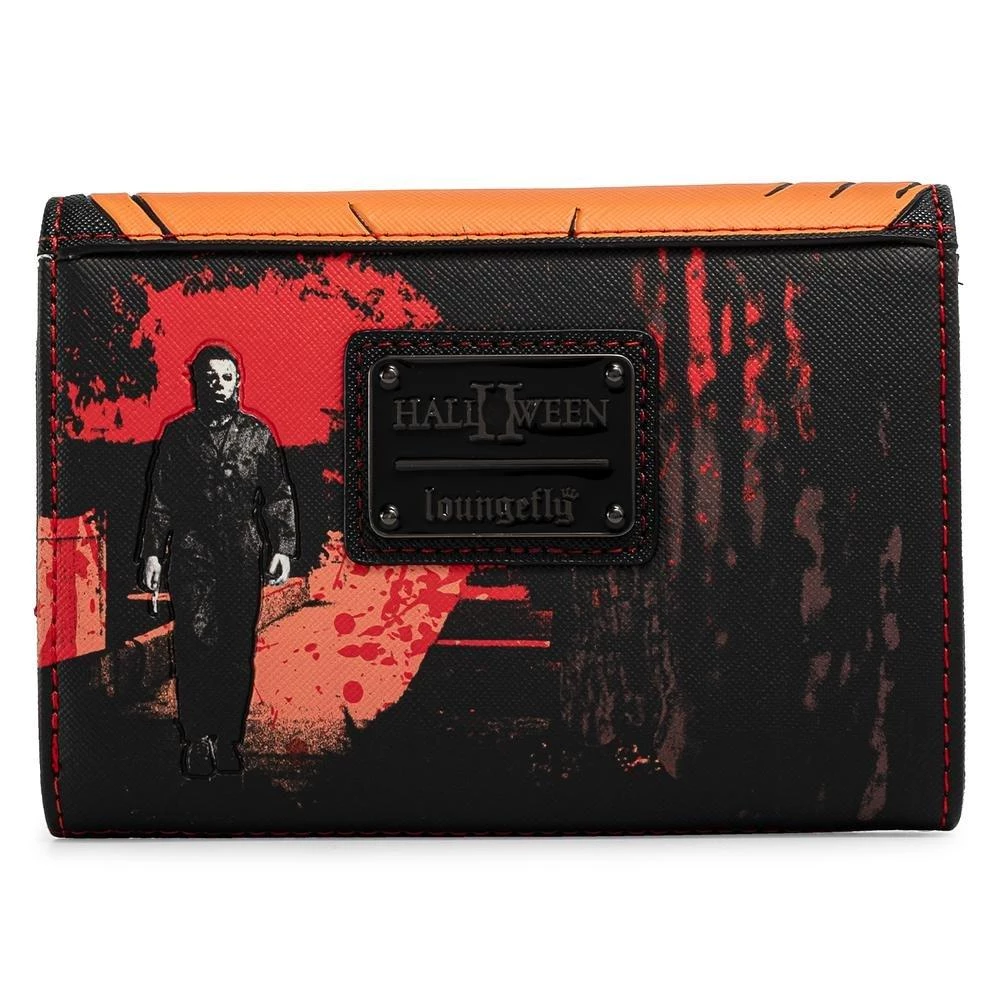 Loungefly Halloween 2 Michael Myers Pumpkin Trifold Wallet 4 Loungefly Halloween 2 Michael Myers Pumpkin Trifold Wallet