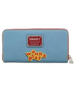 Loungefly Childs Play Chucky Cosplay Zip Around Wallet