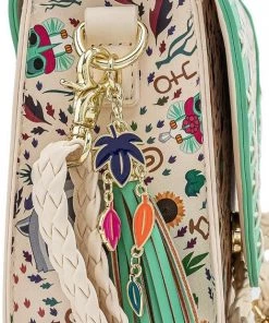 Loungefly Disney Pocahontas: Meeko With Flit Earth Day AOP Crossbody Bag