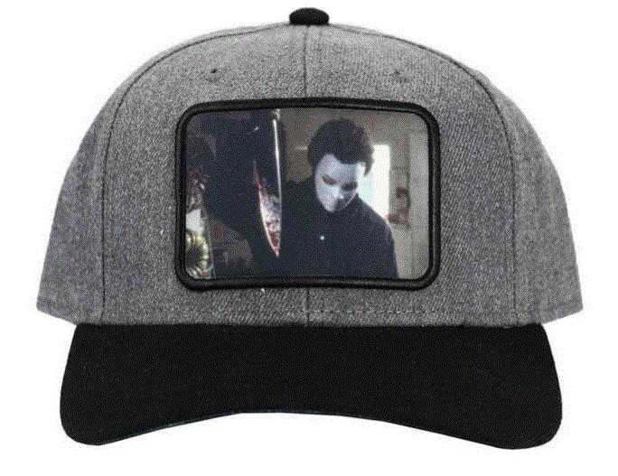 Bioworld Halloween (2018) Halloween Michael Myers Sublimated Patch Pre-Curved Snapback 4 Bioworld Halloween (2018) Halloween Michael Myers Sublimated Patch Pre-Curved Snapback