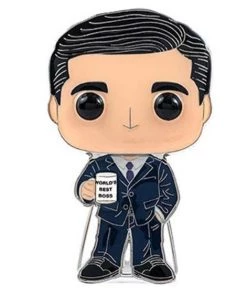 Funko Friends The Office Large Enamel Pop! Pin Wave 3 - 1 Random Pin