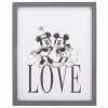 Open Road Brands Mickey And Minnie Mouse Mickey/ Minnie Love Framed Wall Decor