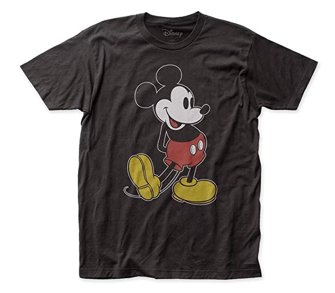 Impact Disney - Mickey Mouse - Pose Adult Fitted Jersey Tee 3 Impact Disney - Mickey Mouse - Pose Adult Fitted Jersey Tee