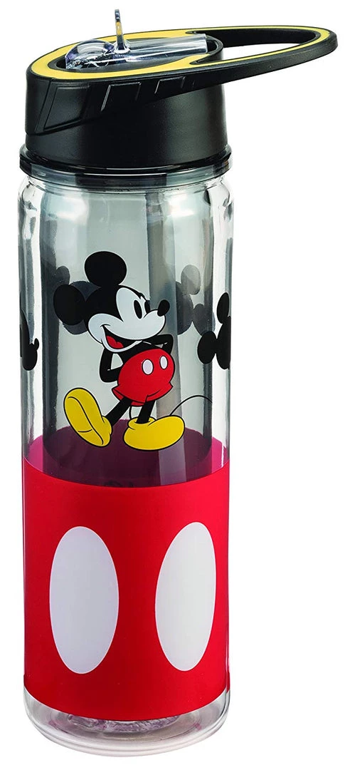 Vandor Disney Mickey Mouse 18 Oz. Tritan Water Bottle 3 Vandor Disney Mickey Mouse 18 Oz. Tritan Water Bottle