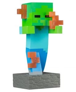 JINX Minecraft Adventure - Vinyl Figure (Flaming Zombie) Video Games