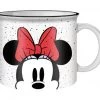 Silver Buffalo Disney Minnie Mouse Peeking 20oz Ceramic Camper Mug