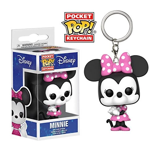 Funko POP Pocket Disney- Minnie Mouse Keychain 3 Funko POP Pocket Disney- Minnie Mouse Keychain