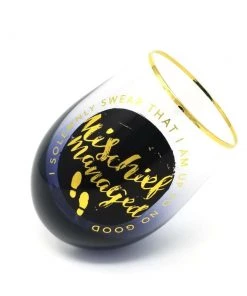 Spoontiques Movies Harry Potter - Mischief Managed - Stemless Wine Glass