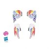 Body Vibe Disney My Little Pony Rainbow Dash 2PC Stud Earrings Set 2 Body Vibe Disney My Little Pony Rainbow Dash 2PC Stud Earrings Set