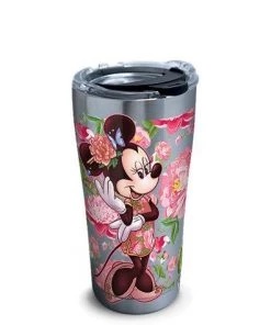 Disney: Minnie Mouse Floral 20 Oz. Stainless Steel Tervis Tumbler