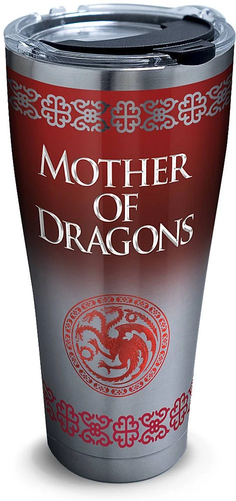 Tervis Game Of Thrones - Mother Of Dragons Insulated Travel Tumbler & Lid, 30oz 3 Tervis Game Of Thrones - Mother Of Dragons Insulated Travel Tumbler & Lid, 30oz
