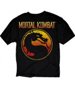 Changes Mortal Kombat Logo Licensed Graphic T-Shirt