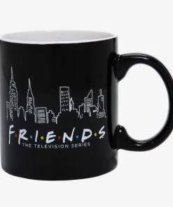 Silver Buffalo Friends Skyline Logo 20 Oz. Ceramic Mug