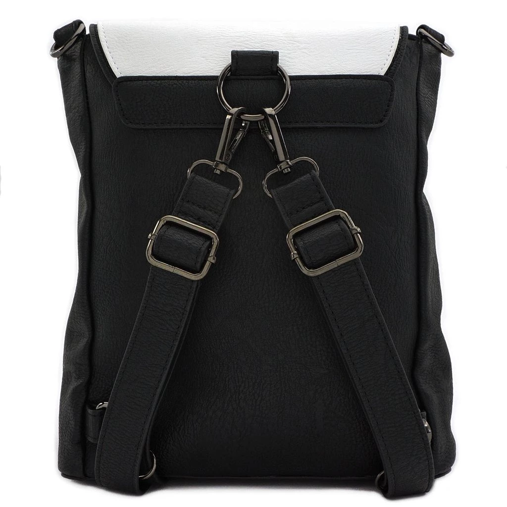 Marvel The Punisher Mini Faux Leather Backpack Loungefly 4 Marvel The Punisher Mini Faux Leather Backpack Loungefly