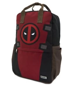 Deadpool Cosplay Square Nylon Loungefly Backpack