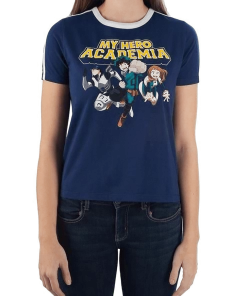 Bioworld Anime My Hero Academia Cropped T-Shirt