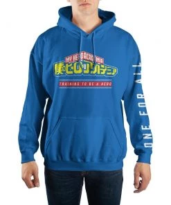 Bioworld My Hero Academia - Fleece Adult Size Hoodie With Sleeve Print