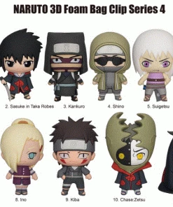 Monogram Naruto Shippuden Series 4 - 3D Foam Bag Clip In Blind Bag