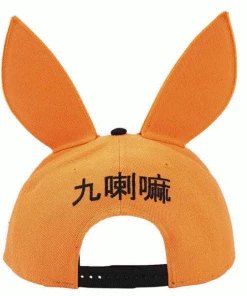 Bioworld Naruto Kurama Big Face 3D Flat Bill Snapback