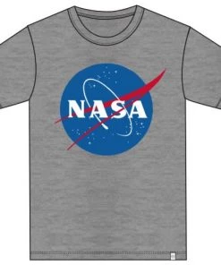 '47 Brand NASA Generic Wolf Grey Scrum T-shirt T-shirts