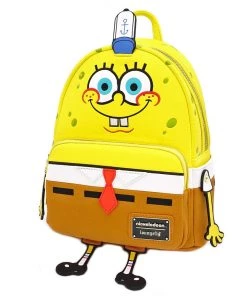 SpongeBob SquarePants Mini Faux Leather Backpack Loungefly
