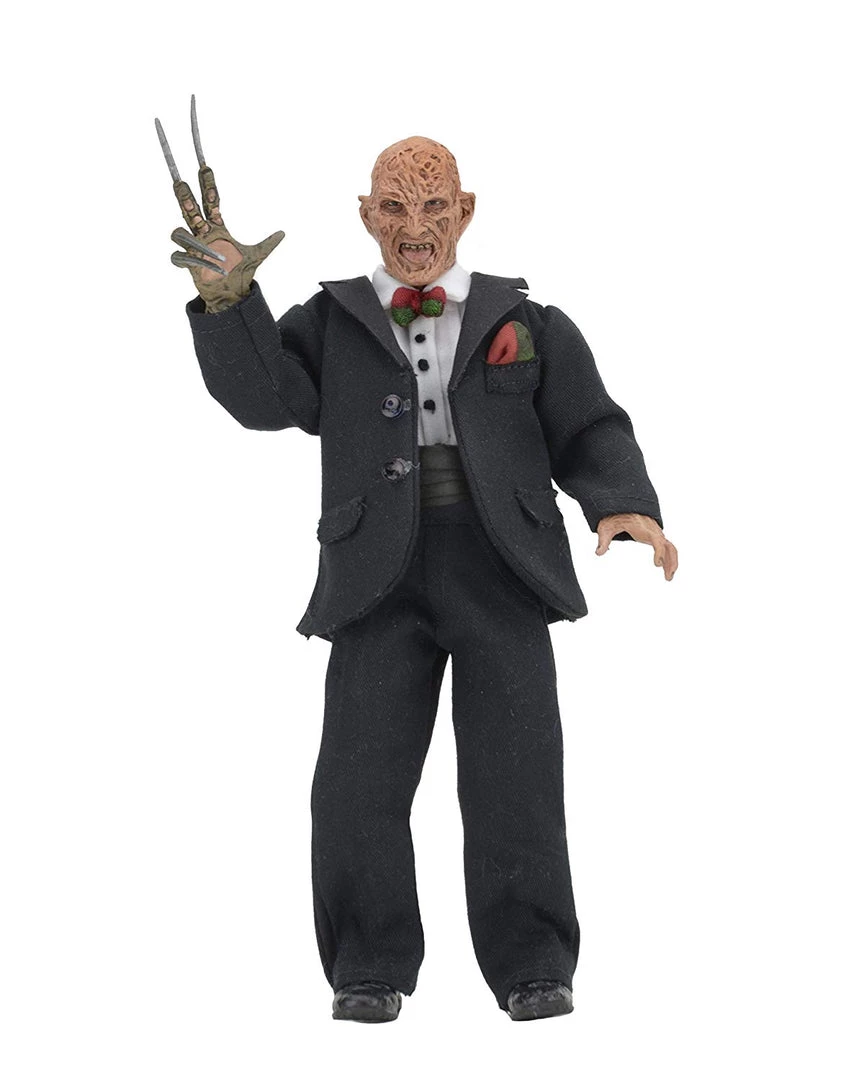 NECA Movies Nightmare On Elm Street Part 3 - 8” Clothed Action Figure - Tuxedo Freddy 3 NECA Movies Nightmare On Elm Street Part 3 - 8” Clothed Action Figure - Tuxedo Freddy