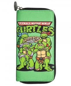 Bioworld Teenage Mutant Ninja Turtles Large Zip Around Wallet Movies