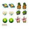 Body Vibe Disney 6pcs Nickelodeon Characters Stud Earrings Set