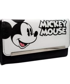 Buckle-Down Mickey And Minnie Mouse Mickey Mouse Smiling Expression Women's Envelope Fold Over Wallet 9 Buckle-Down Mickey And Minnie Mouse Mickey Mouse Smiling Expression Women's Envelope Fold Over Wallet
