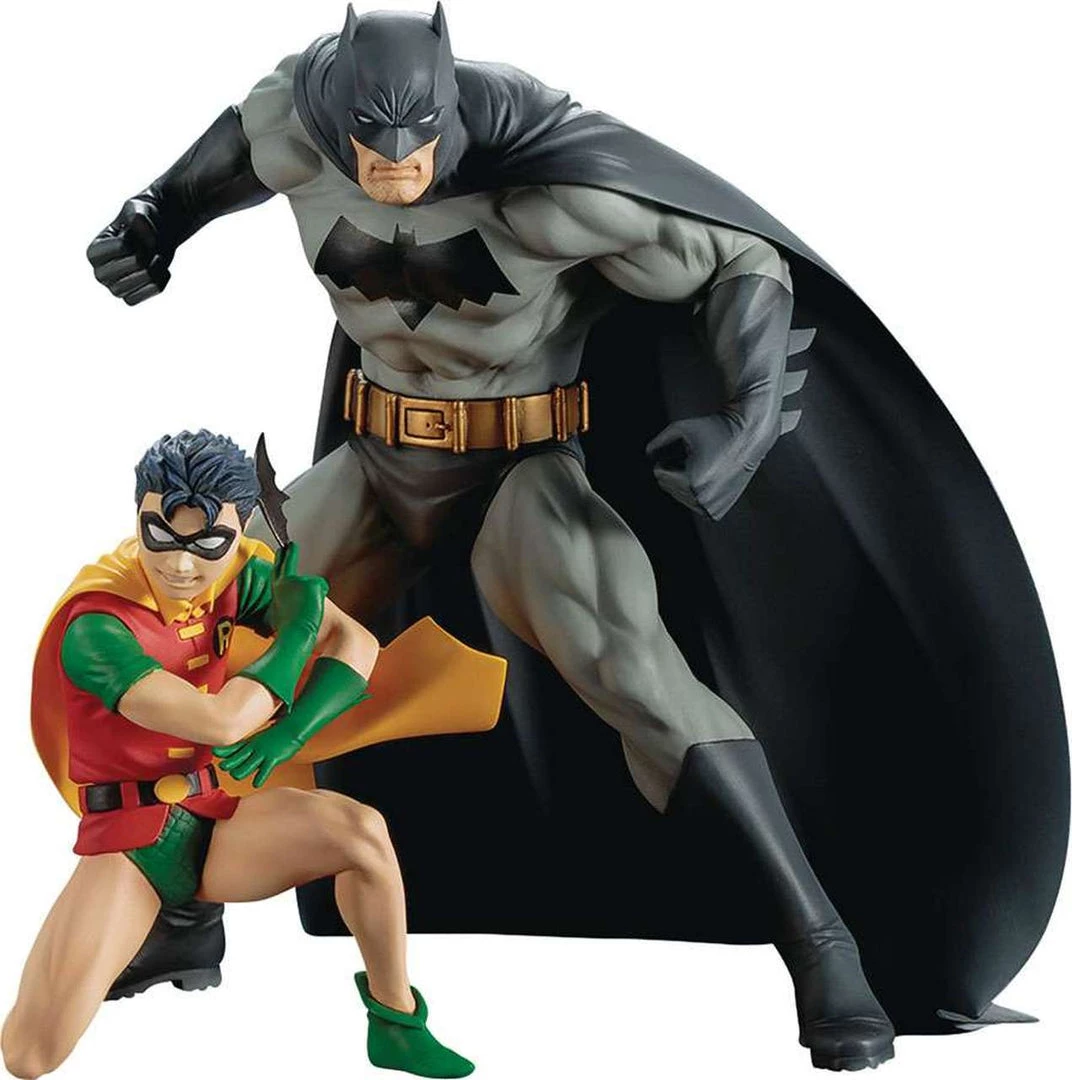 Kotobukiya Batman And Robin Two Pack ARTFX+ Statue 1/10 Scale Pre-Painted Figure 3 Kotobukiya Batman And Robin Two Pack ARTFX+ Statue 1/10 Scale Pre-Painted Figure