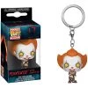 Funko IT Pennywise With Beaver Hat Pocket Pop Mini-Figural Keychain
