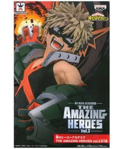 Banpresto Anime My Hero Academia The Amazing Heroes Vol. 3 Bakugo 6.3" Collectible PVC Figure 7 Banpresto Anime My Hero Academia The Amazing Heroes Vol. 3 Bakugo 6.3
