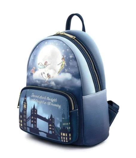 Loungefly Disney Peter Pan Second Star Glow Mini Backpack 5 Loungefly Disney Peter Pan Second Star Glow Mini Backpack