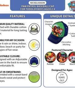 ABG Accessories Paw Patrol Character 3D POP Youth Baseball Cap 7 ABG Accessories Paw Patrol Character 3D POP Youth Baseball Cap