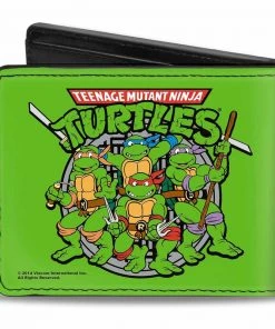 Buckle-Down Teenage Mutant Ninja Turtles Battle Pose Bi-fold Wallet 6 Buckle-Down Teenage Mutant Ninja Turtles Battle Pose Bi-fold Wallet