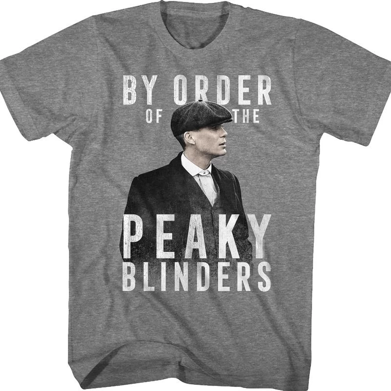 American Classics Peaky Blinders British Crime Drama TV Series By Order Tommy Profile T-Shirt 3 American Classics Peaky Blinders British Crime Drama TV Series By Order Tommy Profile T-Shirt