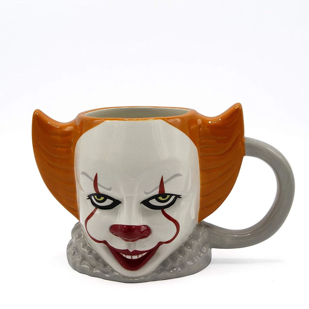 Silver Buffalo IT - Pennywise - Ceramic 3D Sculpted Mug, 21 Oz 3 Silver Buffalo IT - Pennywise - Ceramic 3D Sculpted Mug, 21 Oz