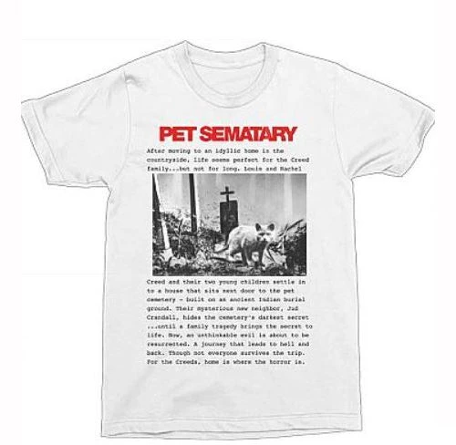 Changes Pet Sematary Cemetery Plot T-shirt Movies 3 Changes Pet Sematary Cemetery Plot T-shirt Movies