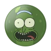 Pop Socket PopSocket - Pickle Rick In Glossy Print